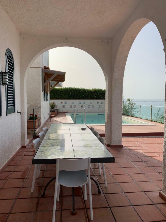 Villa Anna Agnone Bagni Bagian luar foto